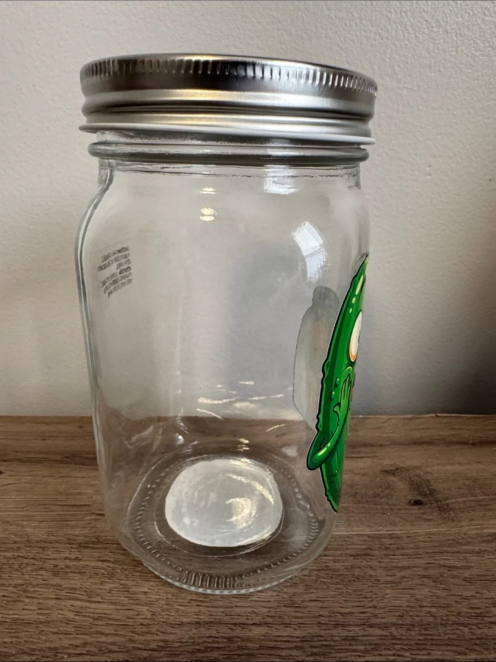 1 liter custom mason jar